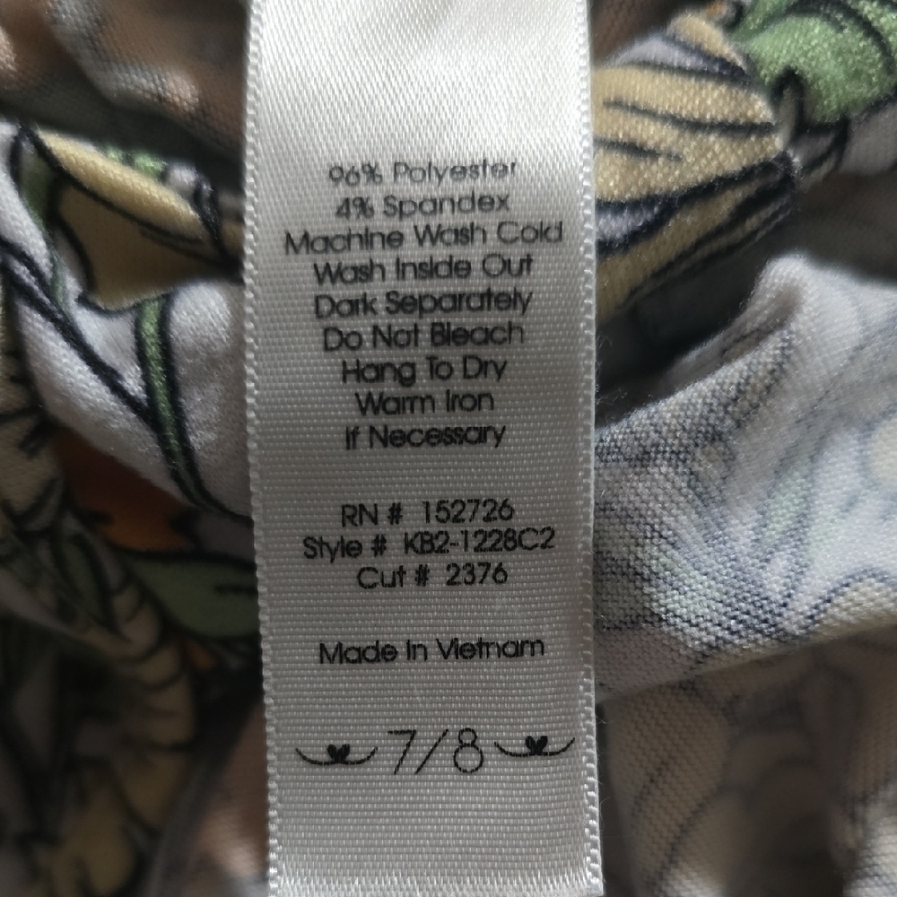 Floral Kids One Piece Bodysuit - Picture 7 of 7
